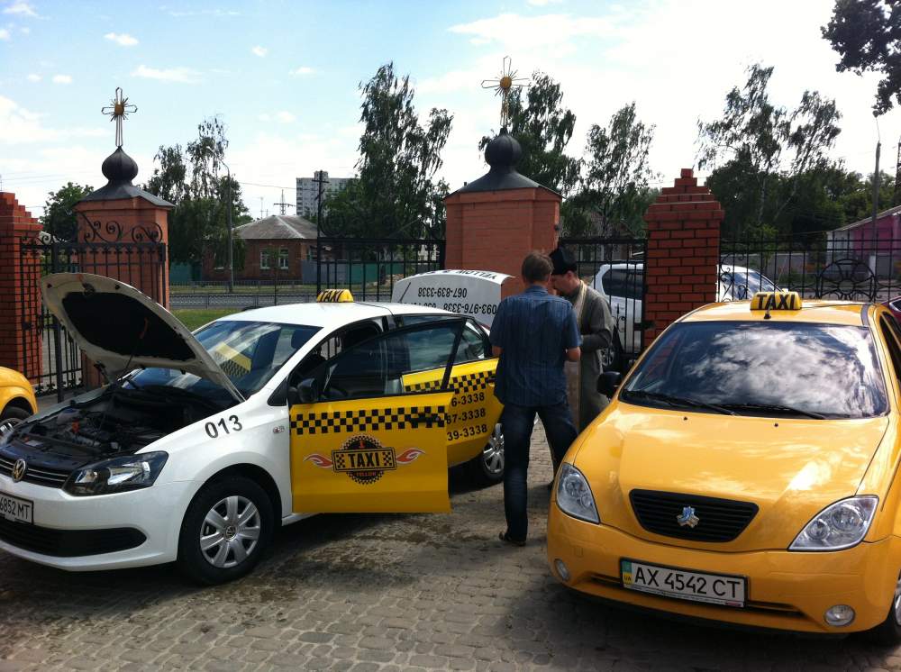 Taxis available in Ukraine